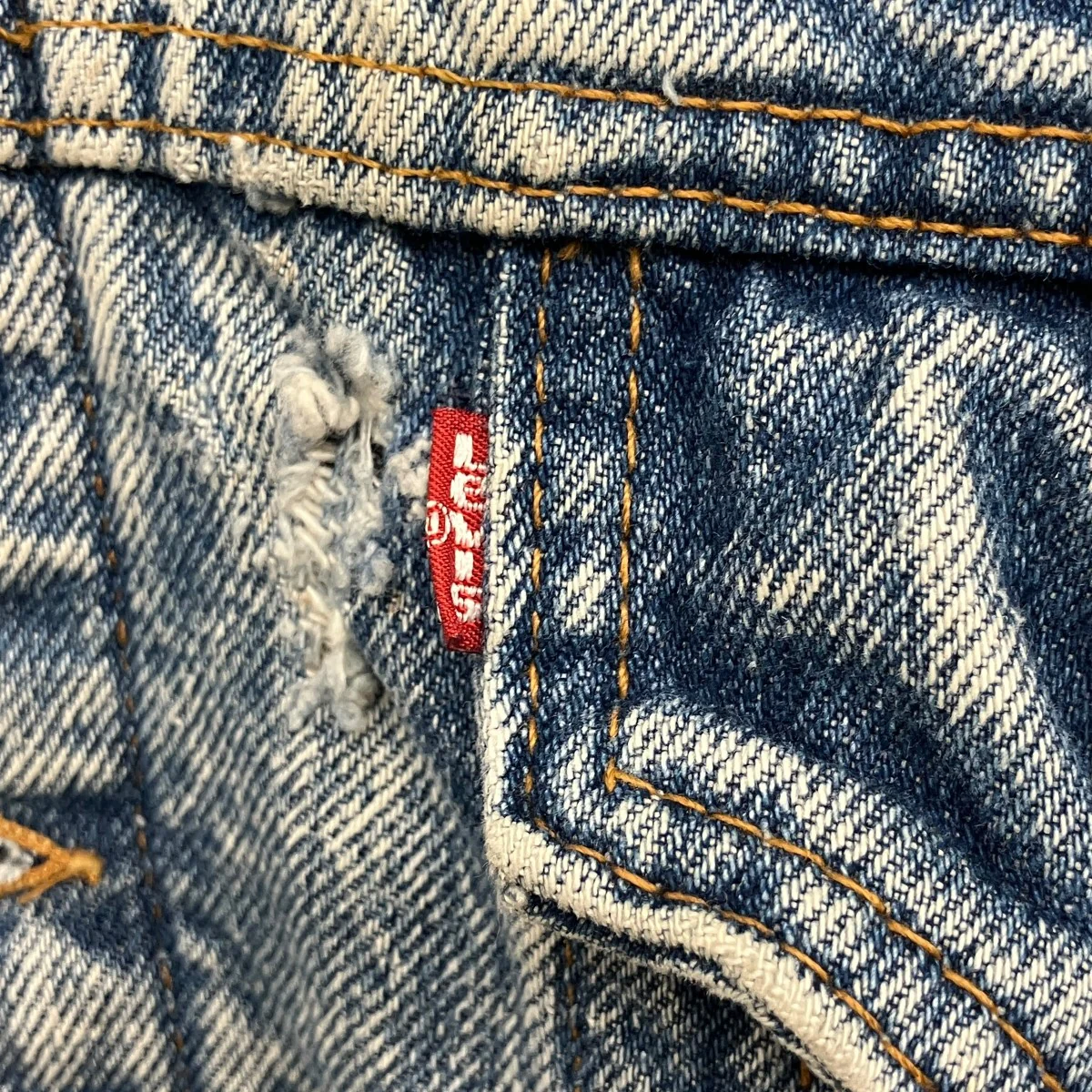 Chemical Wash Flannel Lined Denim Jacketデニムジャケット70147-9319 - Image 7