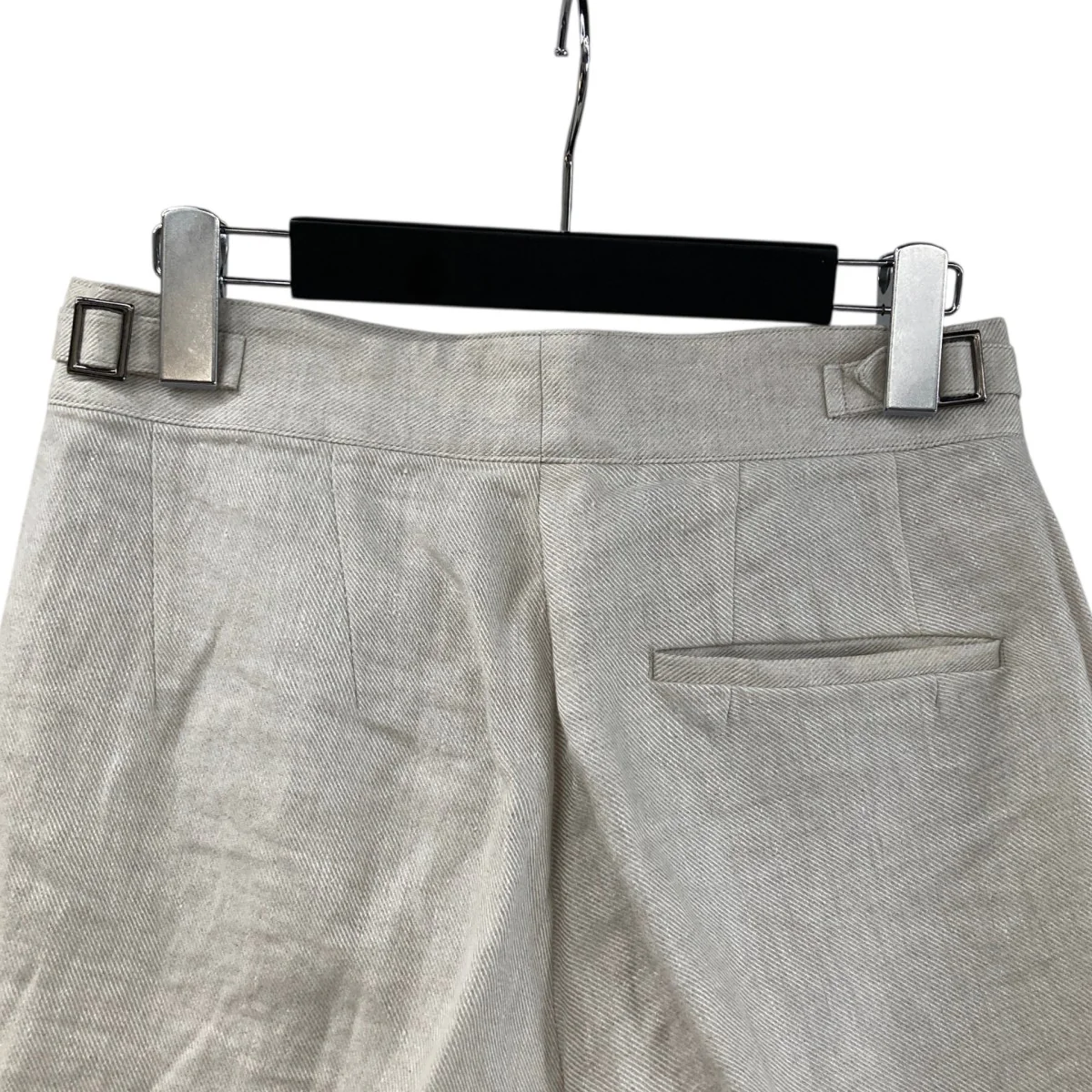 LINEN TWILL カルゼリネングルカショーツハーフパンツ51121112001 - Image 5