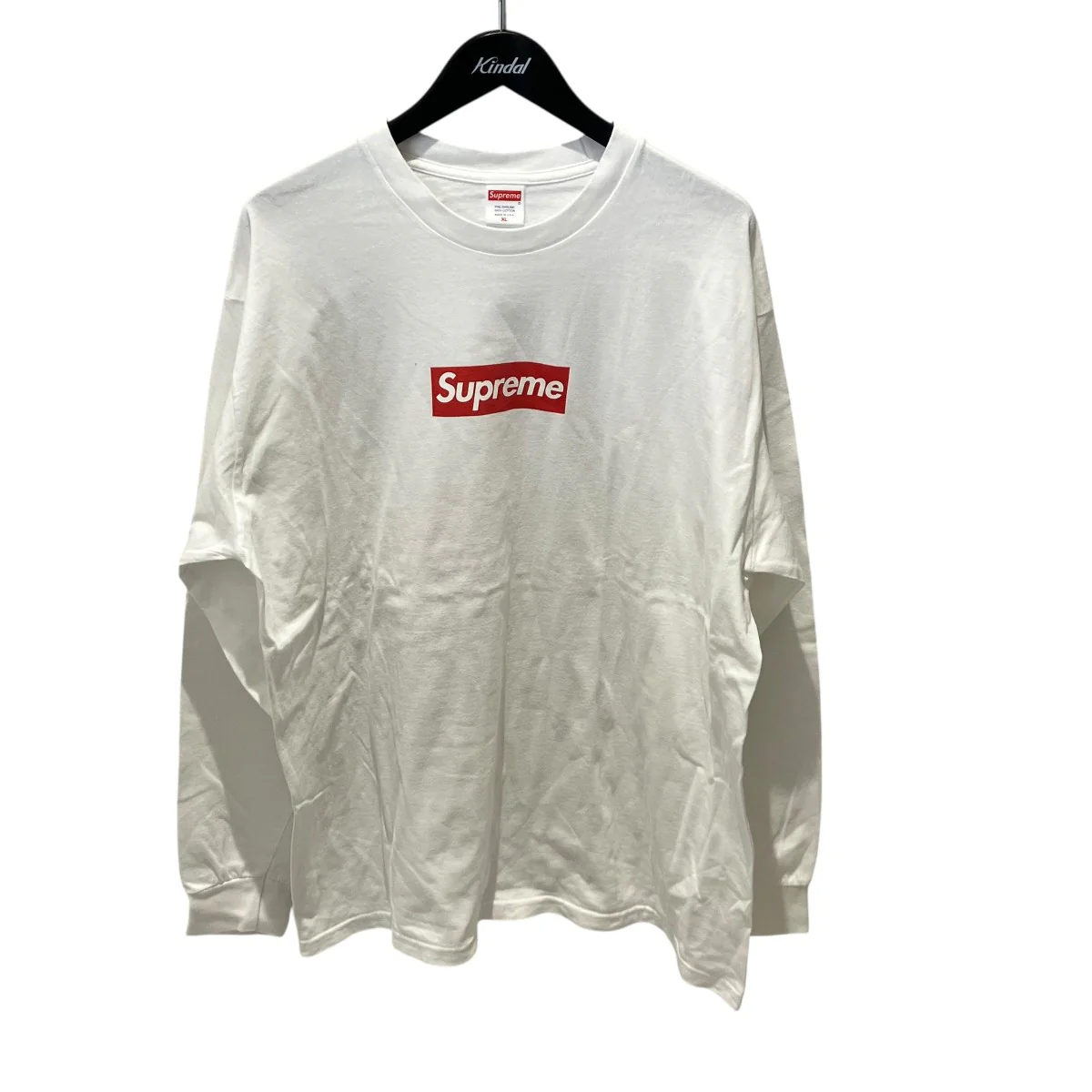 BOX LOGO L S TEE長袖Tシャツ