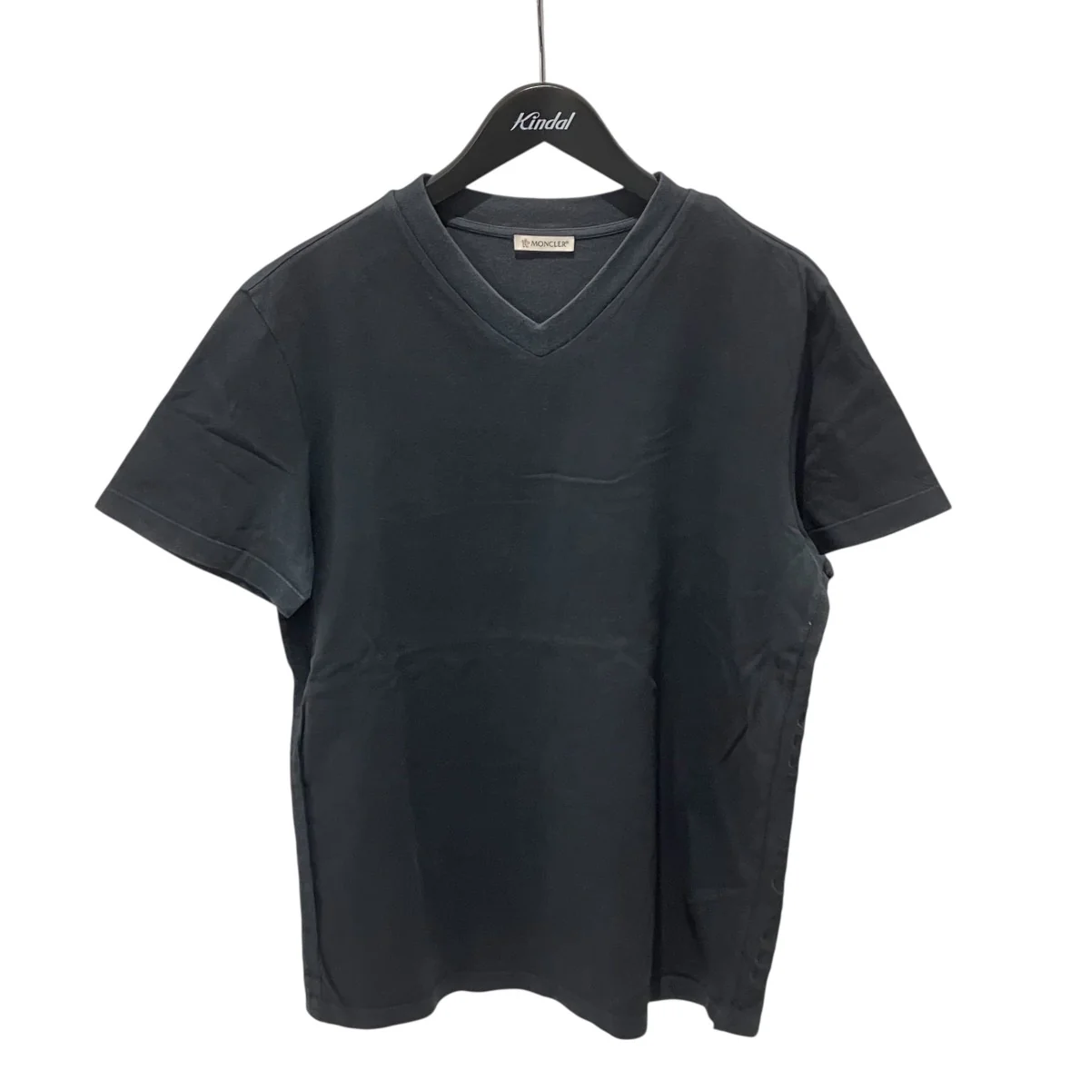 V NECK SIDE LOGO TEEVネックTシャツF10918C76210