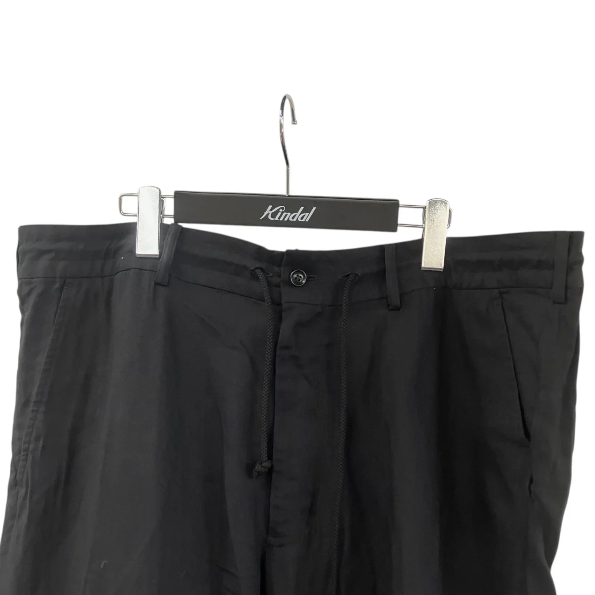 Tencel Vieira Back Flare Seam Crow PantsワイドパンツUS-P87-214 - Image 3