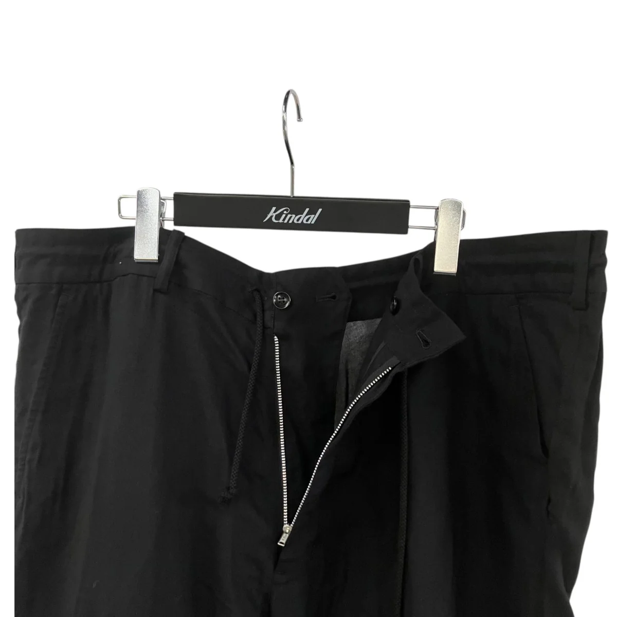 Tencel Vieira Back Flare Seam Crow PantsワイドパンツUS-P87-214 - Image 4