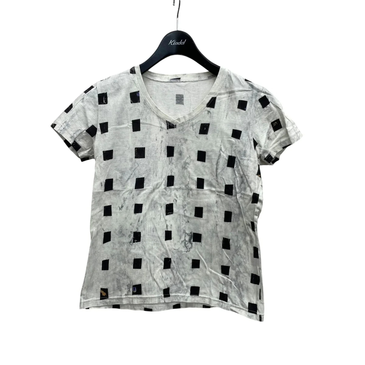 絞り染めVネックTシャツHA51JJ230