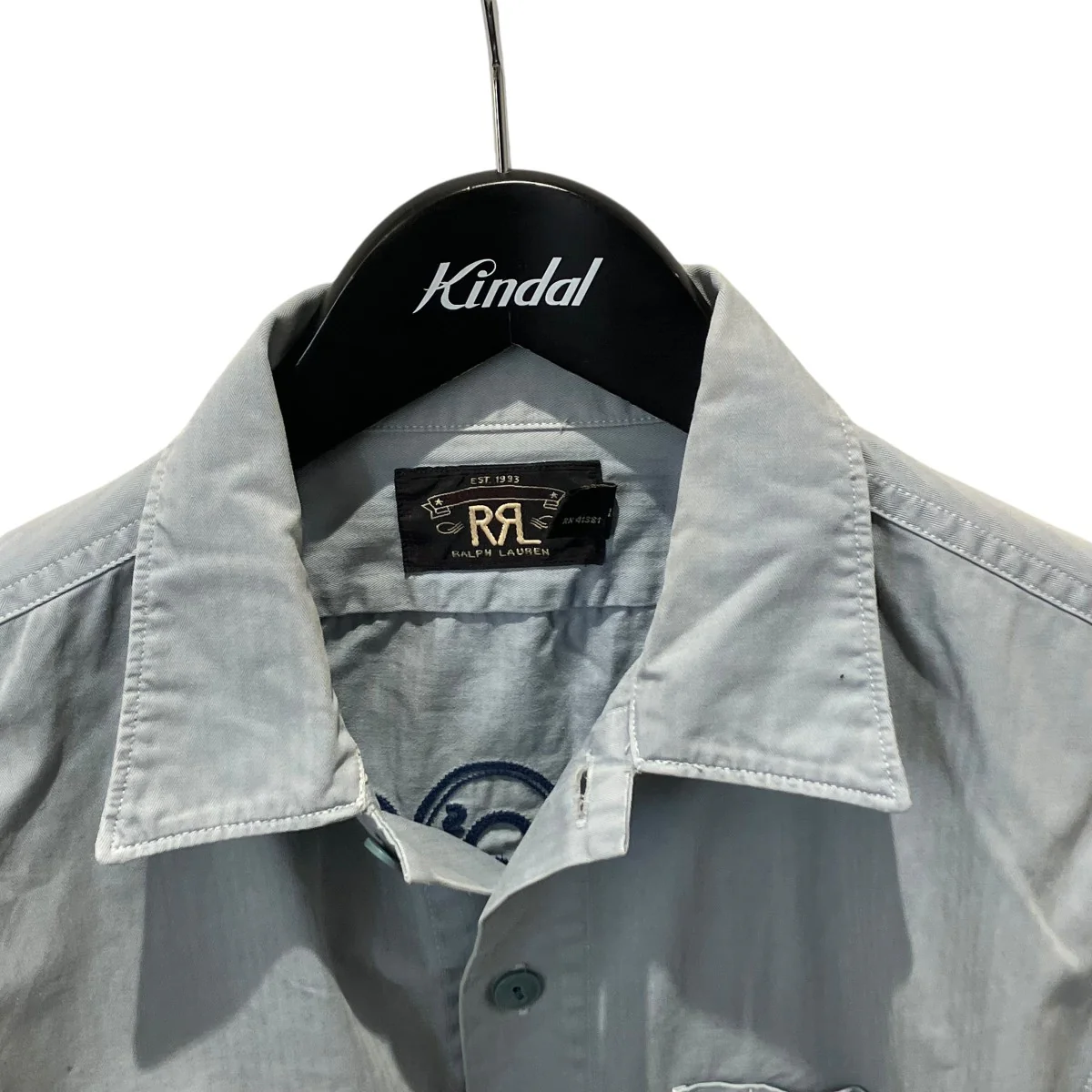 HERRINGBORN TWILL WORK SHIRTSワークシャツ - Image 3