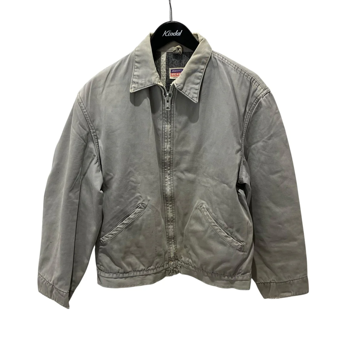 50s ZIP WORK JACKET 裏ブランケット TALON ZIPジップジャケット