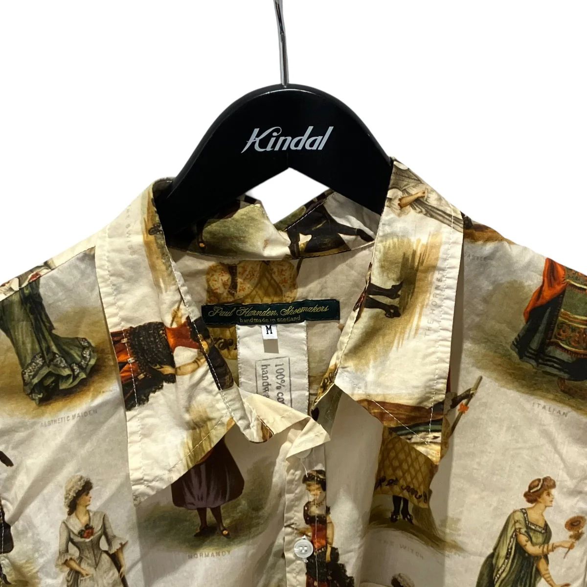 19SSMens Easy Shirt Print長袖シャツ - Image 3