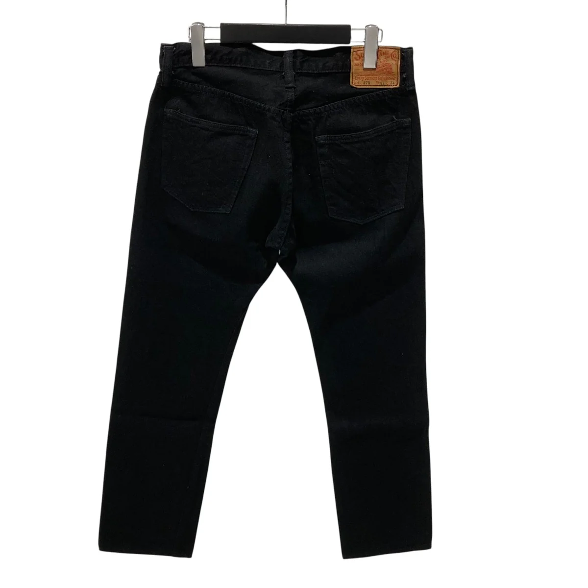 13oz． BLACK DENIM TYPE-IIIデニムパンツSC41470 - Image 2