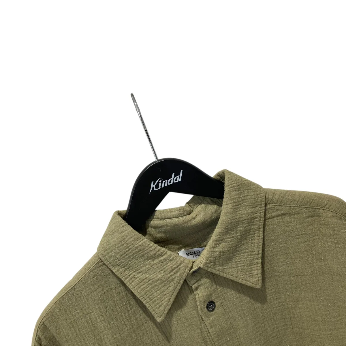 PURE SHIRT SEAWEED GREEN半袖シャツ - Image 3