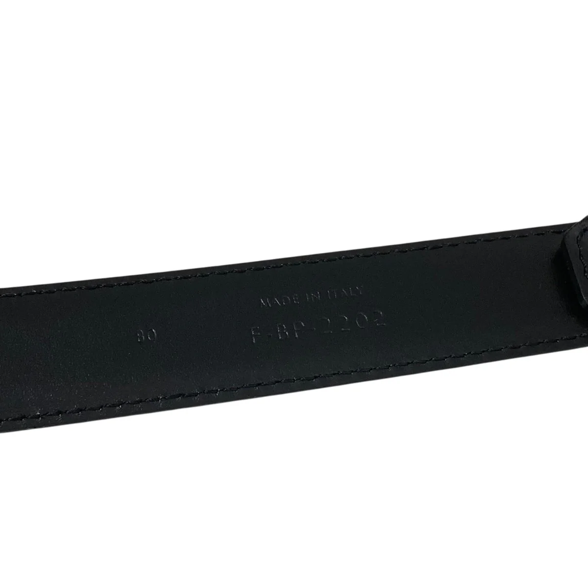 Leather Medium Triomphe BeltレザーベルトF-BP-2202 - Image 5