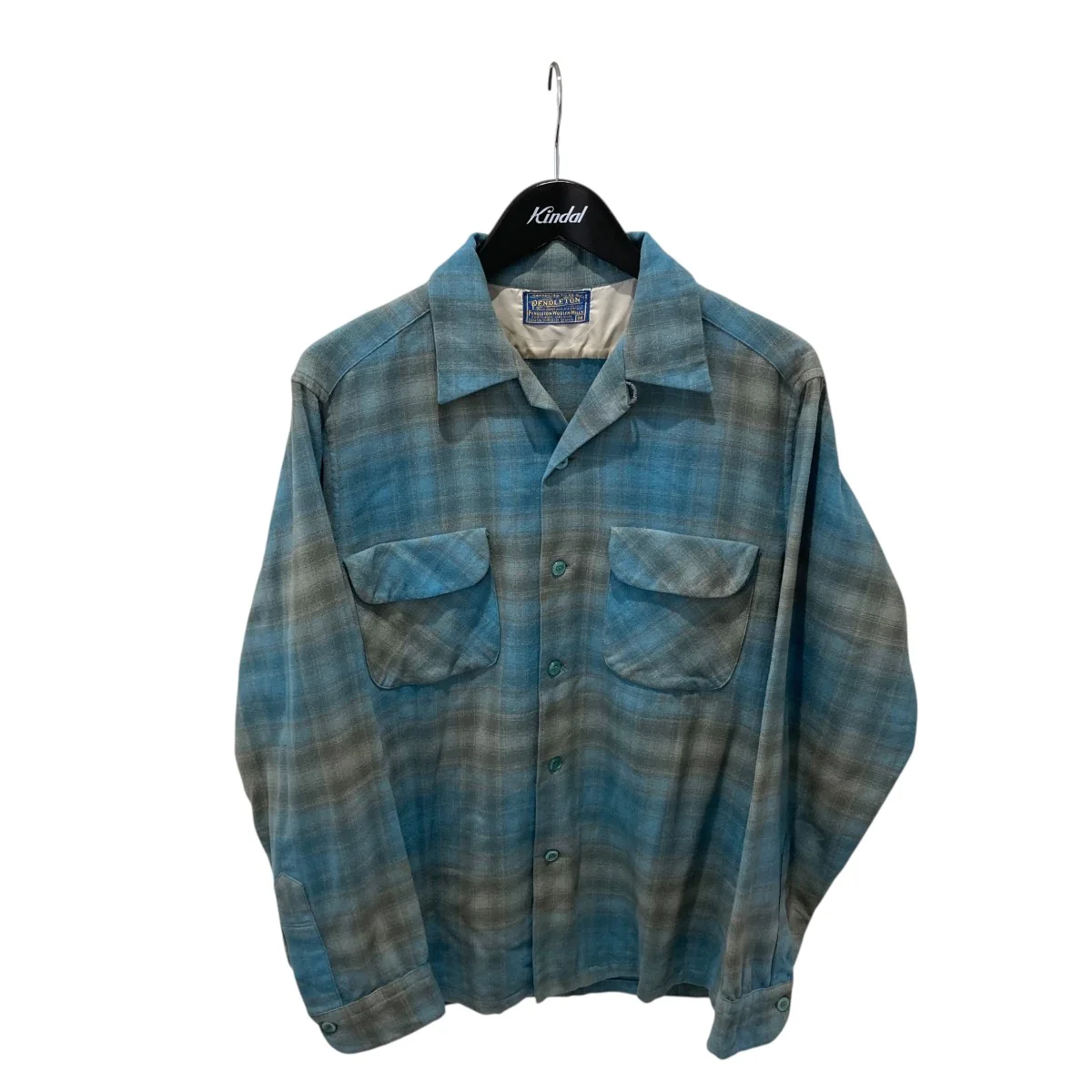 50s オンブレチェックボードシャツ