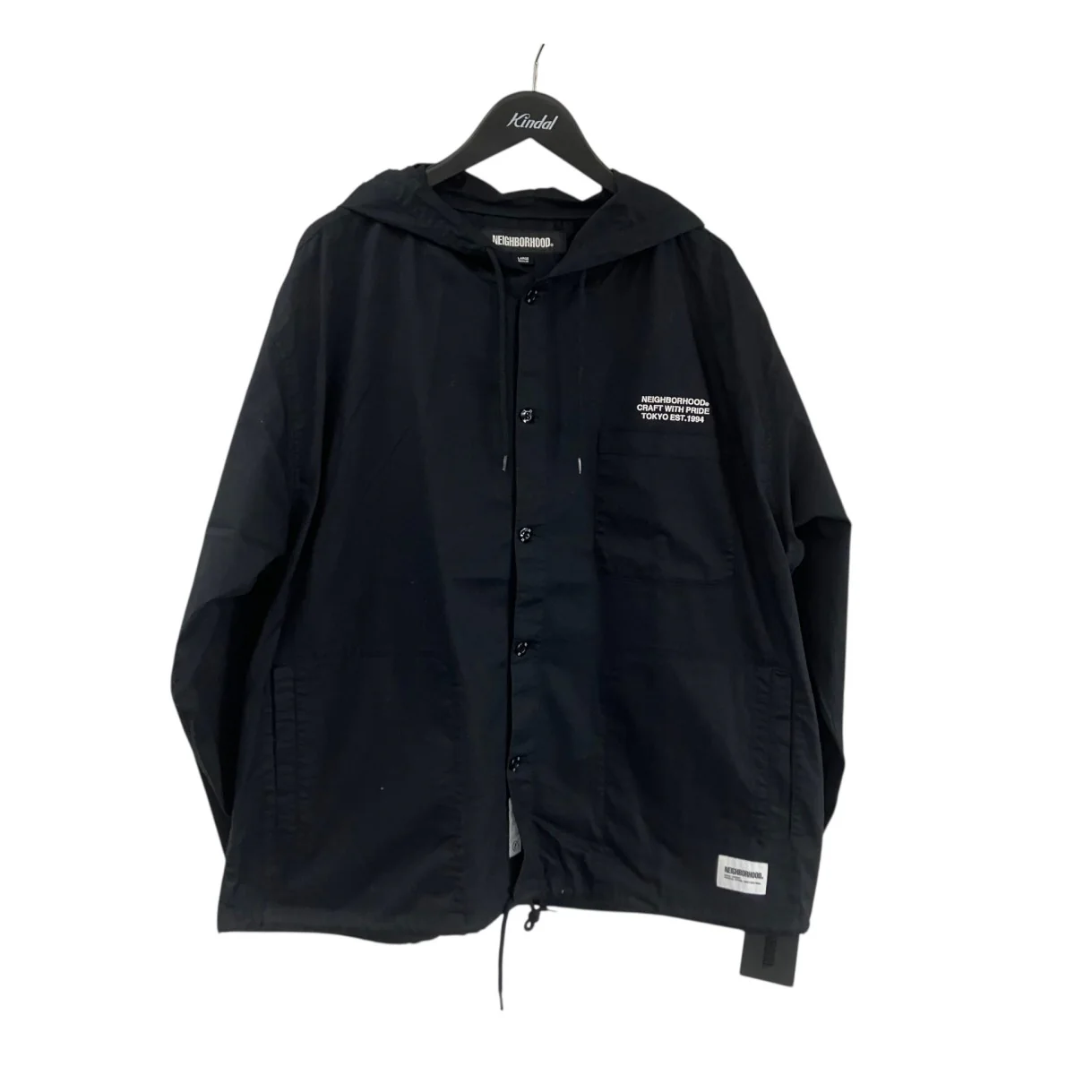 HOODED SHIRT LSフーデッドジャケット242TSNH-SHM05