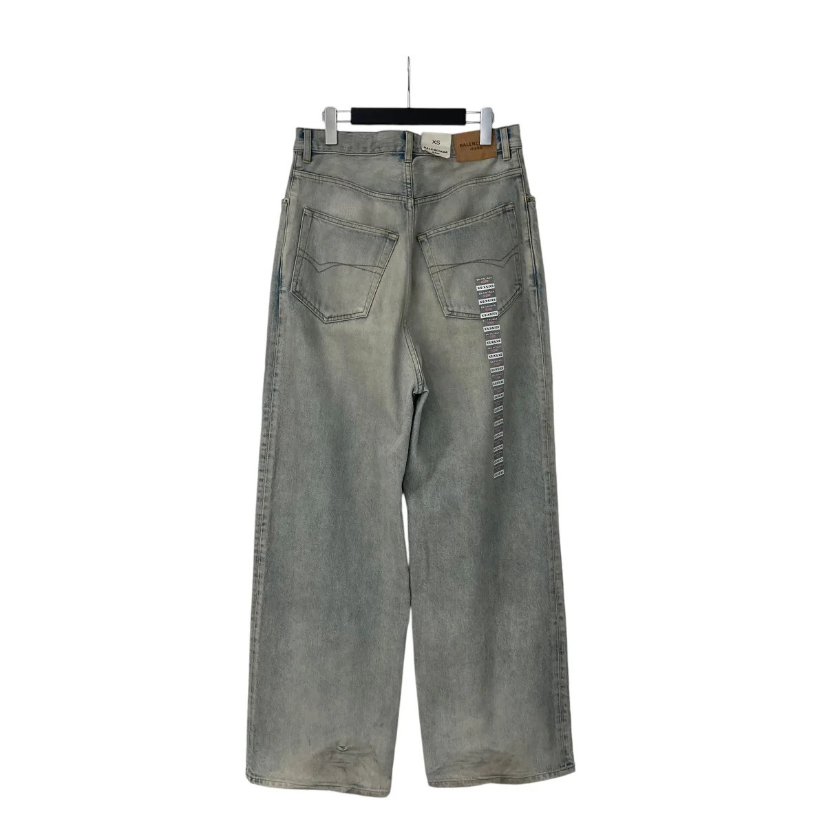 24SSDENIM SIZE STICKER BAGGYバギーデニムパンツ767977 - Image 2