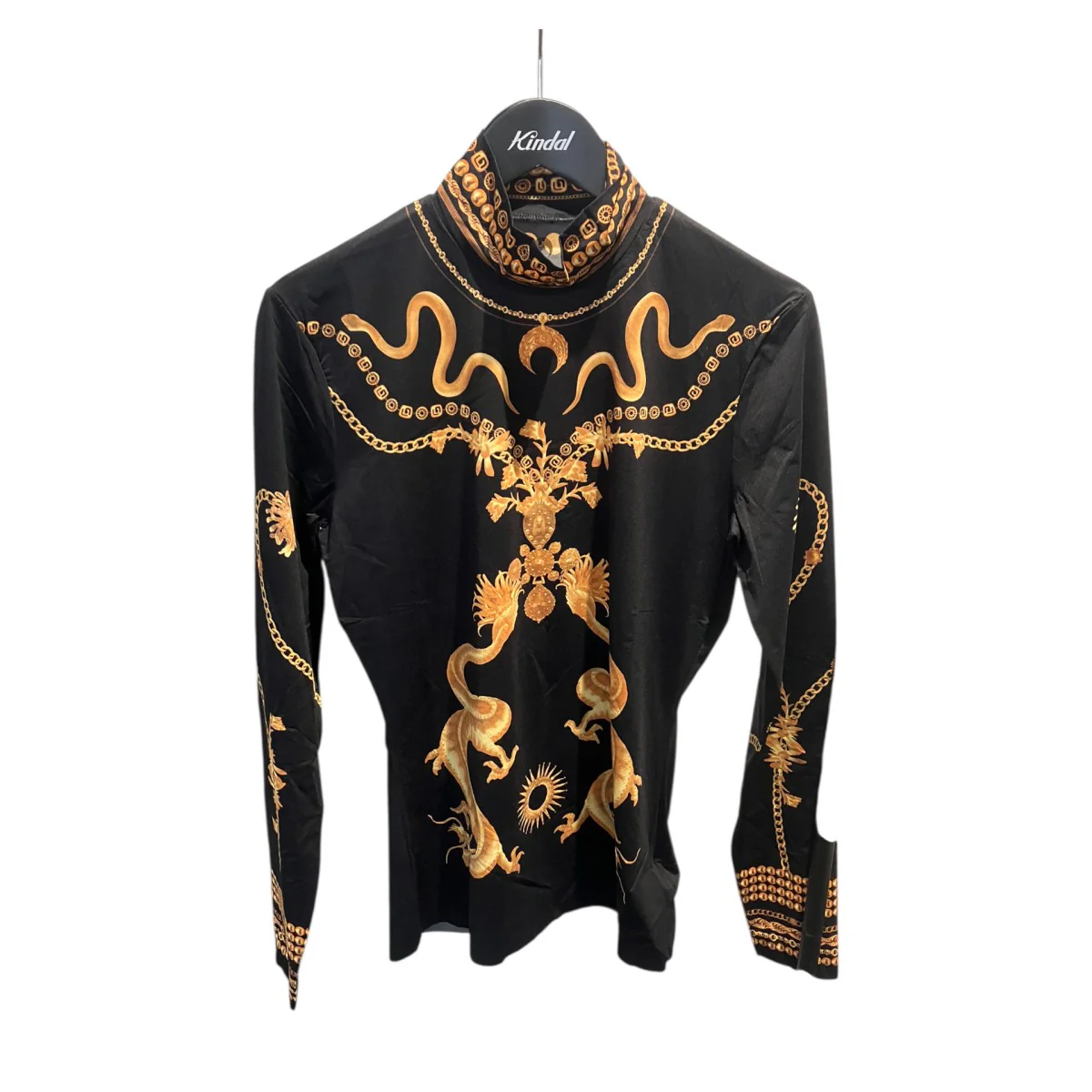 ORNAMENT JEWELRY SECOND SKIN TOPモックネックカットソー