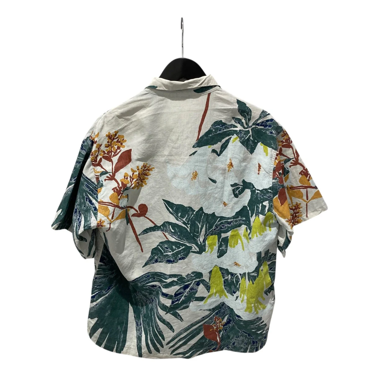 藍染 アロハ半袖シャツNO57 - Image 2