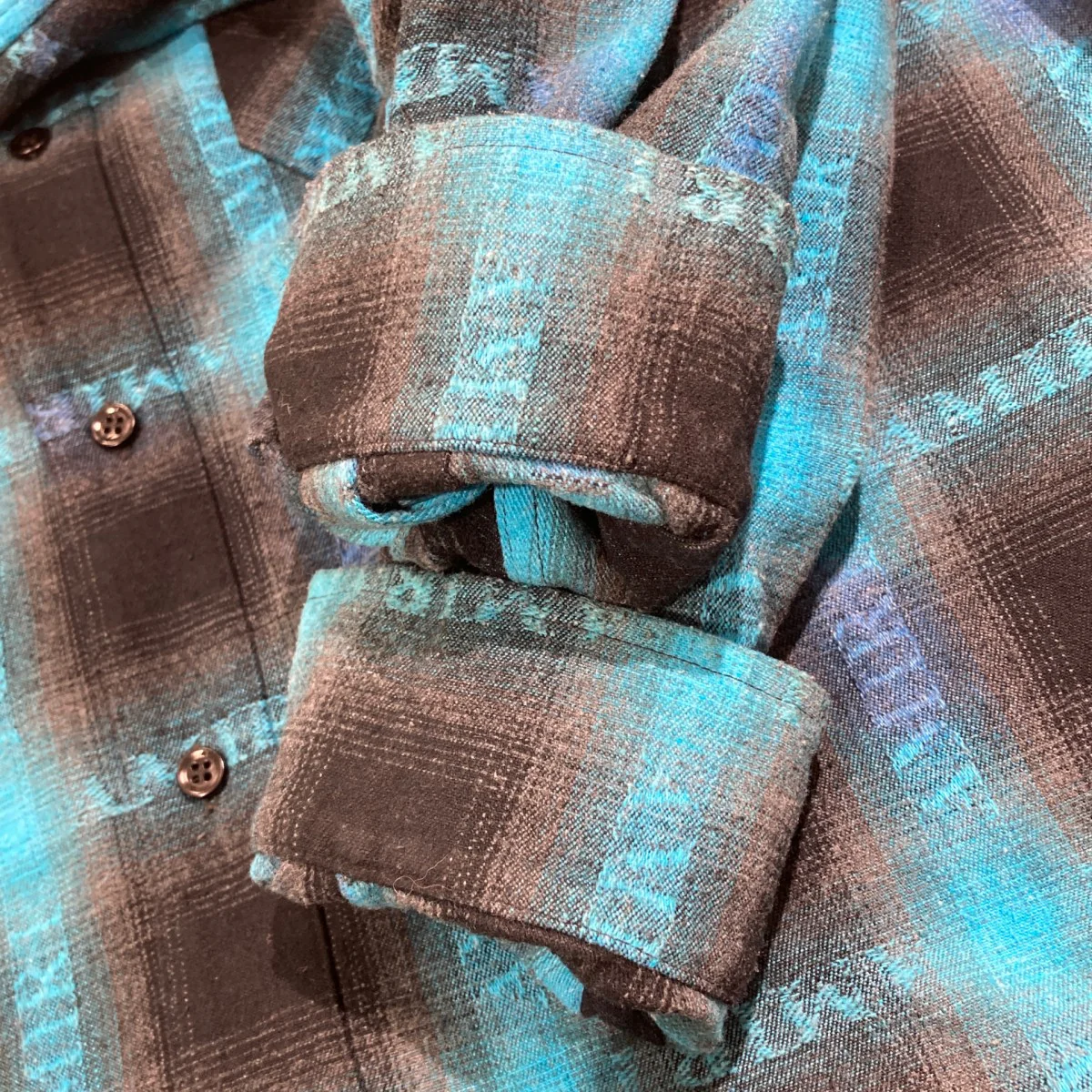 23SSPlaid ShirtチェックシャツSRPS23MSL013SMRJPA3 - Image 9