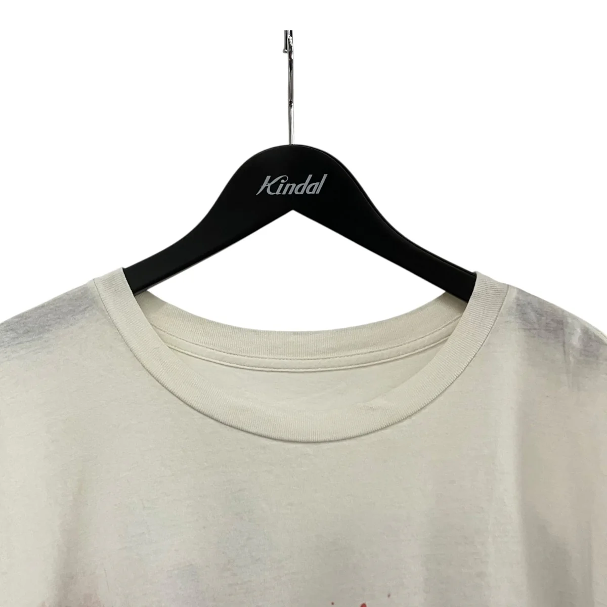 FRONT LOGO SPRAY TEEプリント半袖Tシャツ - Image 3