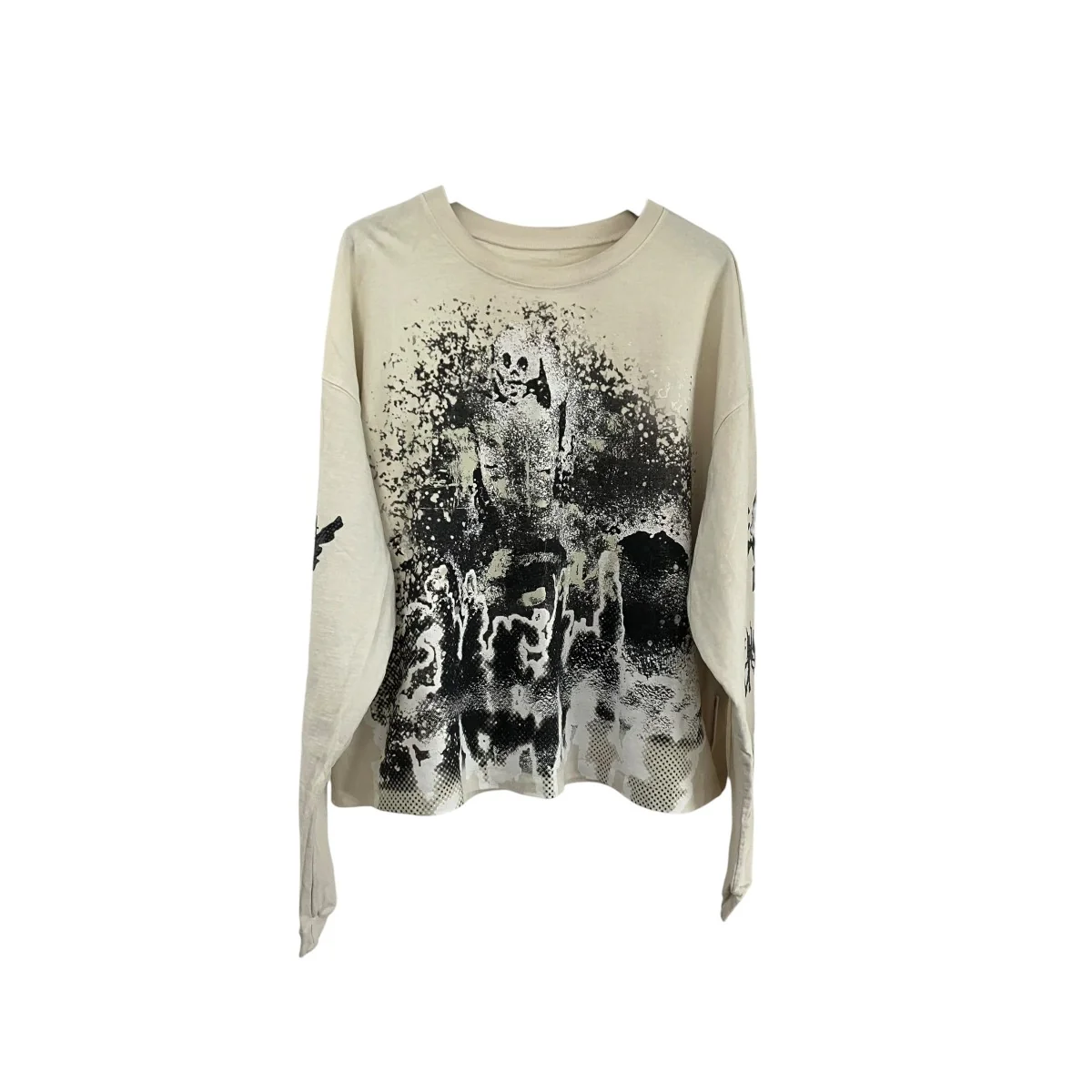 THEARE CVA LE TEEプリント長袖Tシャツ