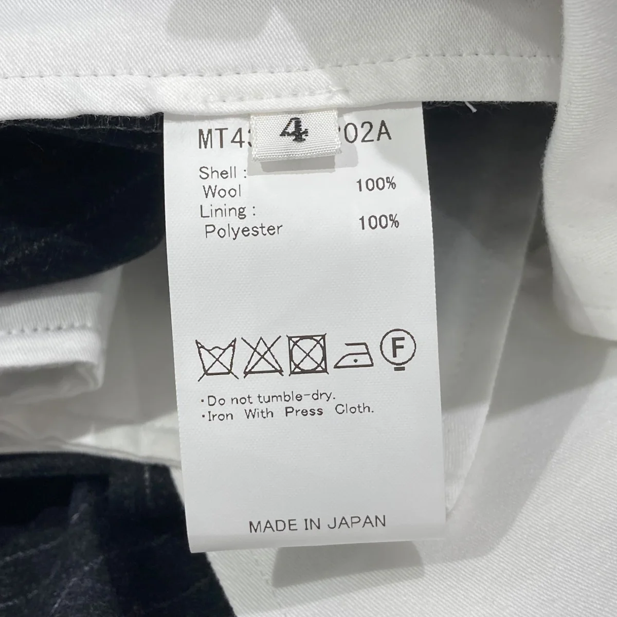 SET UP TROUSERS STRAIGHT LEGGスラックスMT4303-0202A - Image 6