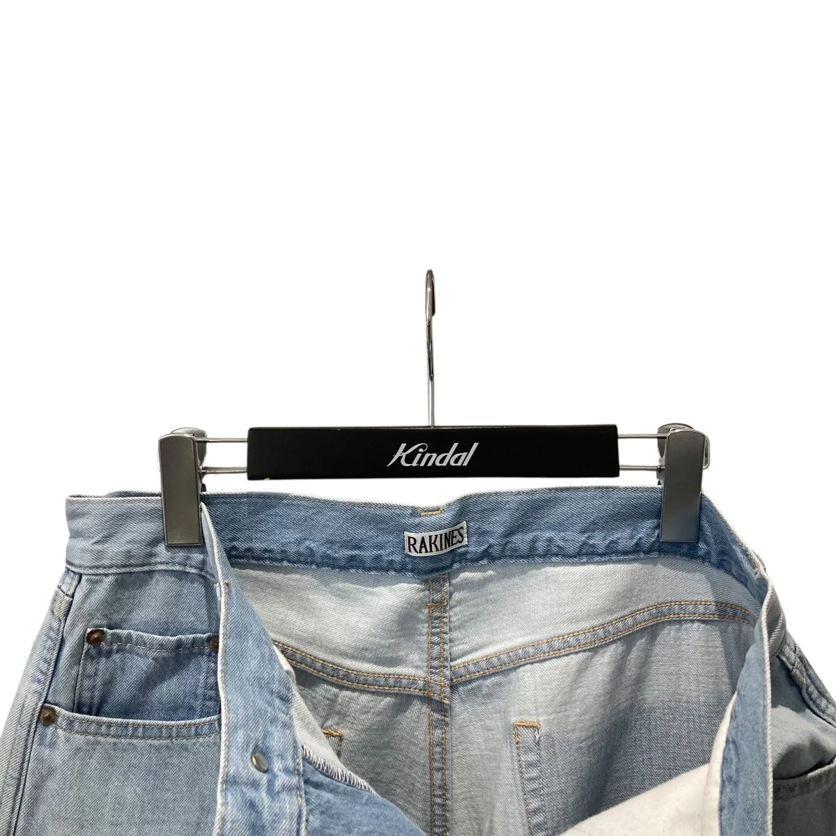 25AW10oz Rub denim-TO塩素擦り加工デニムパンツ14S25AF310P - Image 3