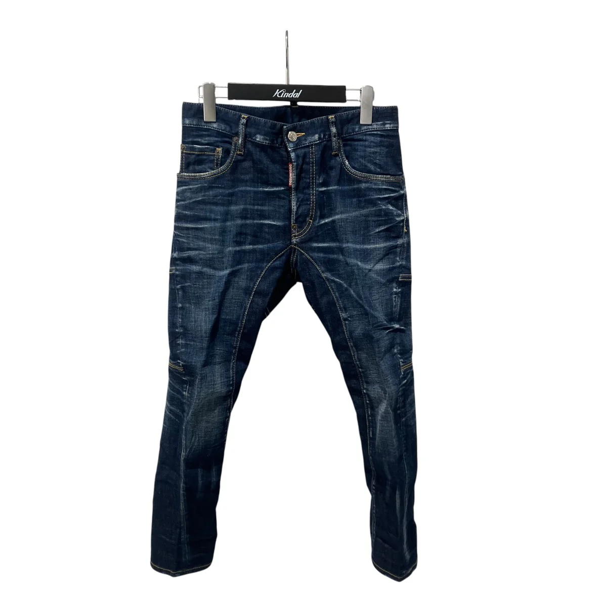 DARK CLEAN WASH TIDY BIKER JEANSデニムパンツS74LB1487