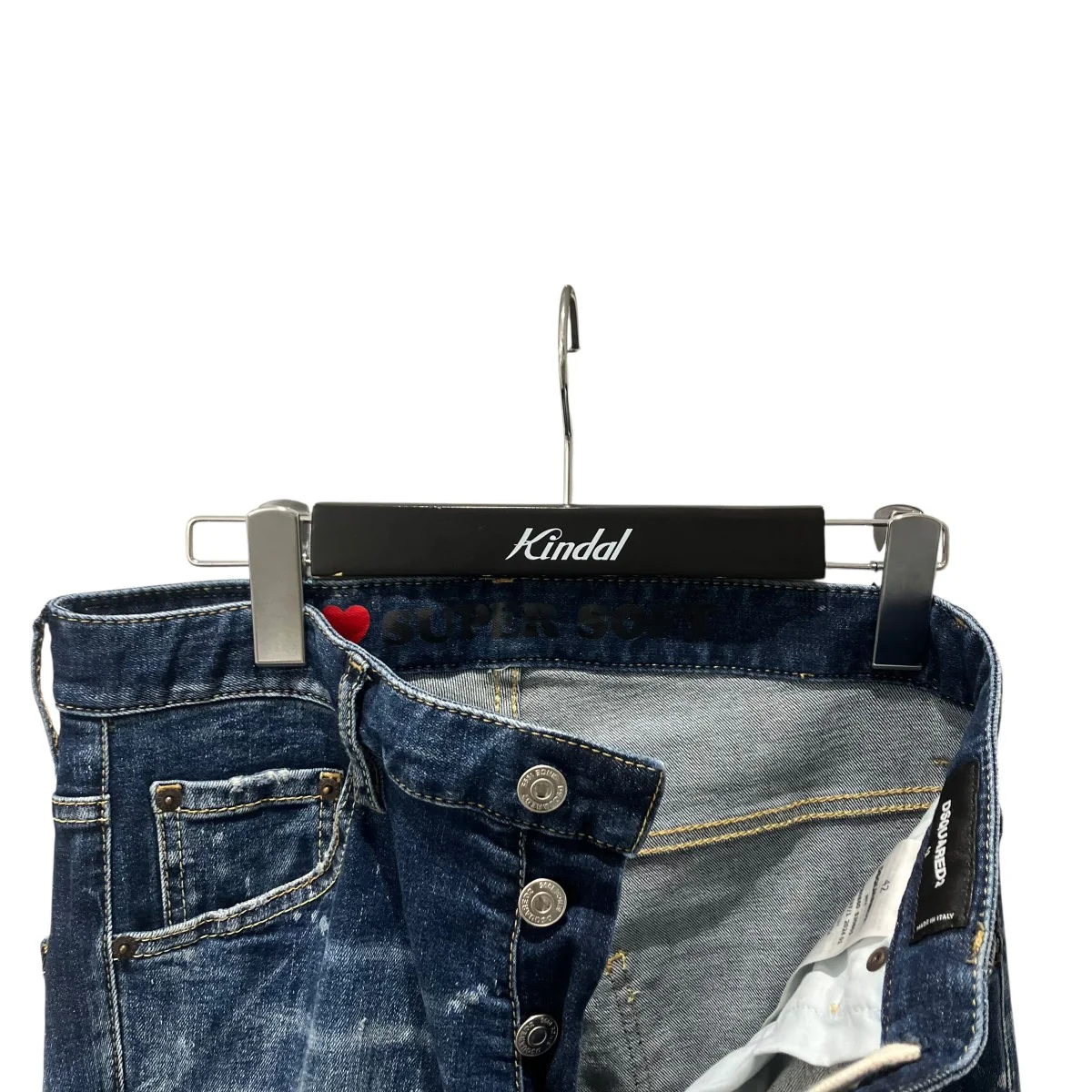 24SSTRACK DENIM PANTS ダメージ加工 ジョガージーンズデニムパンツS74KB0860 - Image 3