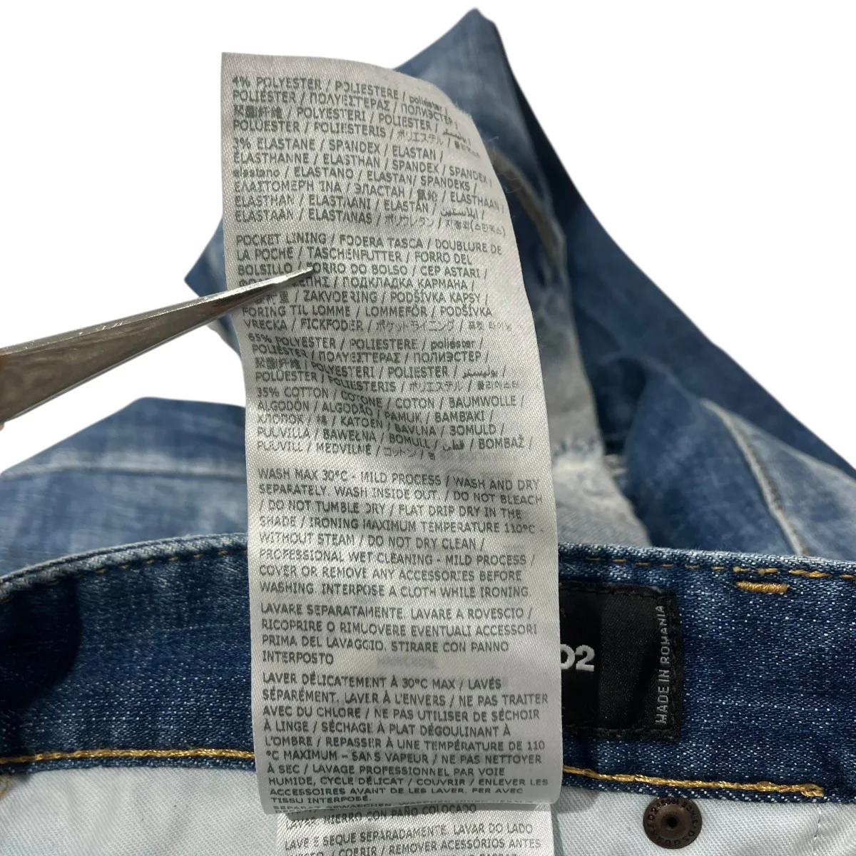 TIDY BIKER JEANデニムパンツS74LB1438 - Image 6