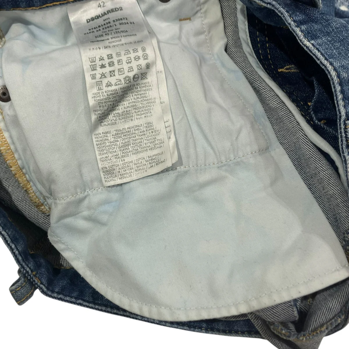 TIDY BIKER JEANデニムパンツS74LB1438 - Image 7