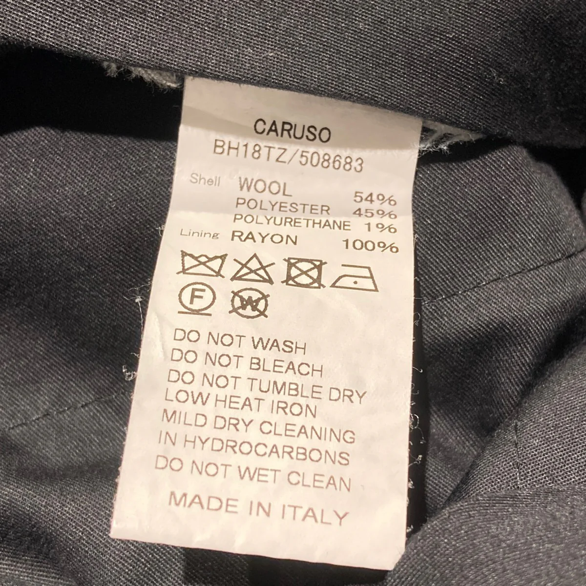 ウールポリエステルセンタープレスパンツスラックス - Image 5