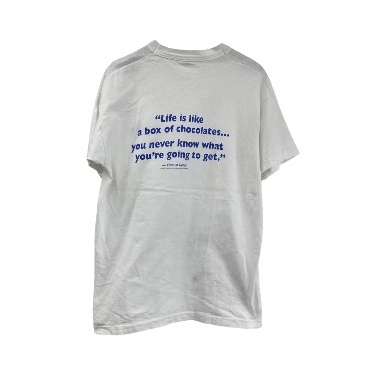 90s FOREST GUMP LIFE IS LIKETシャツ - Image 2