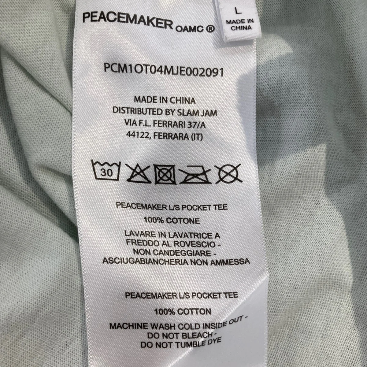 Peacemaker L S Pocket Tee長袖TシャツPCM1OT04MJE002091 - Image 6