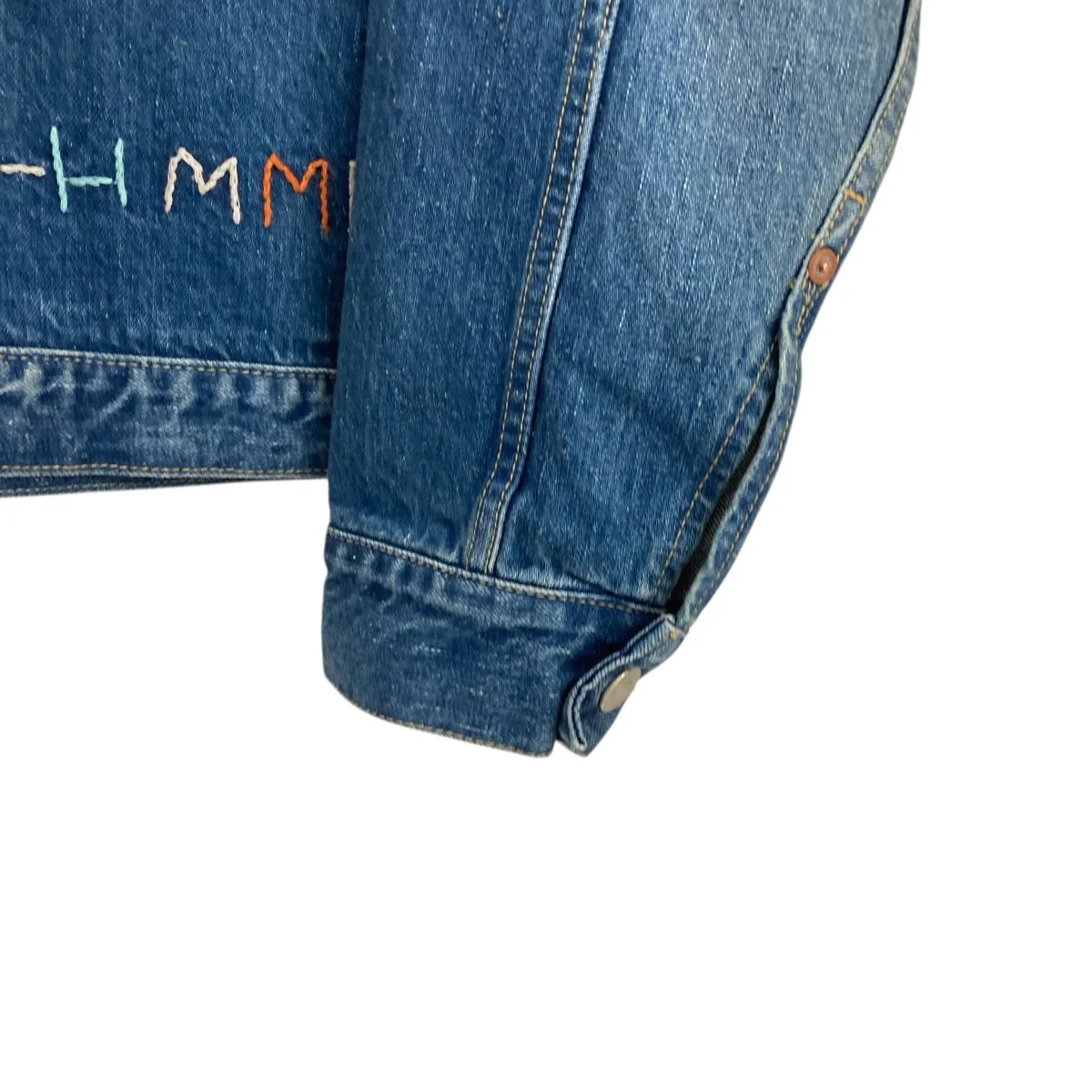 EMBROIDERED DENIM WORK JACKETデニムジャケットHM31JK003 - Image 4