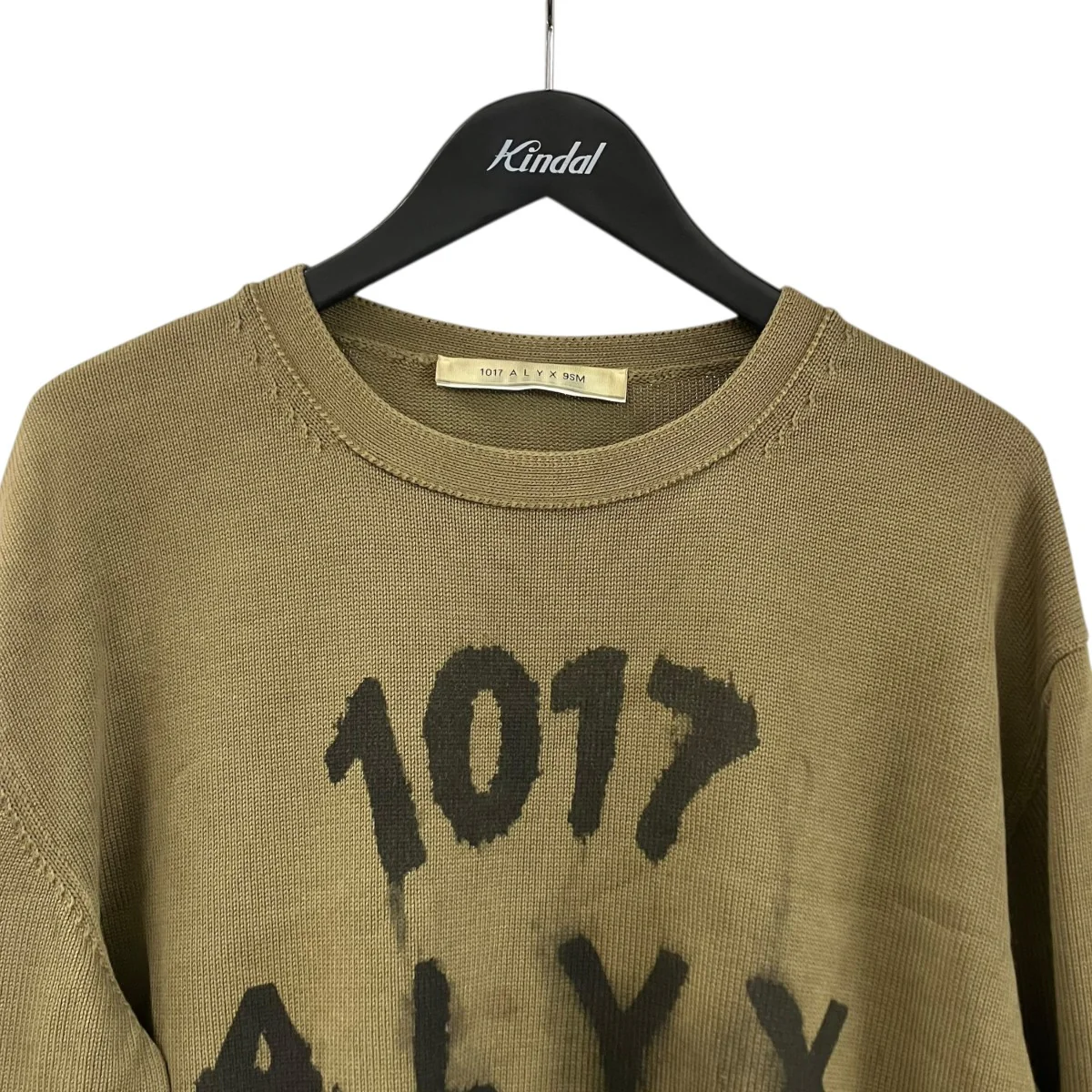 TREATED LOGO CREWNECK SWEATERニット - Image 3