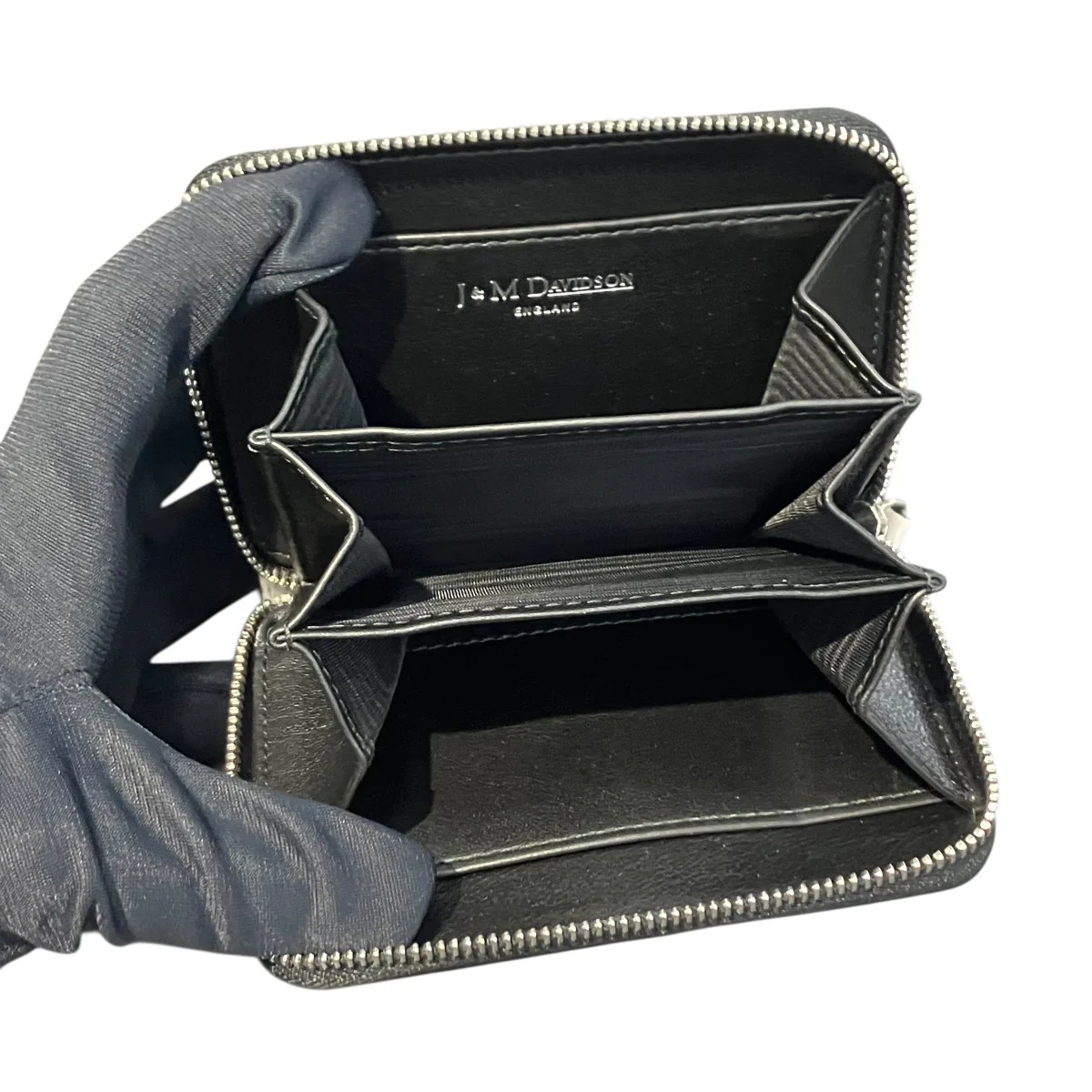 JET SET COLLECTION  SMALL ZIP PURSE WITH STUDSカードケース - Image 4