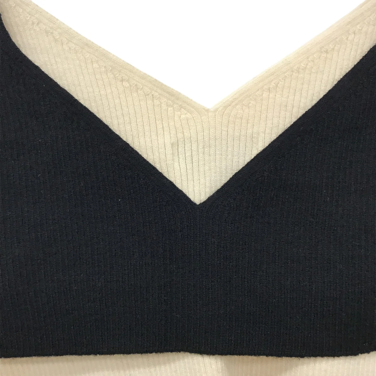 コンビネーションレイヤードニットキャミソールTN19AW004 - Image 3