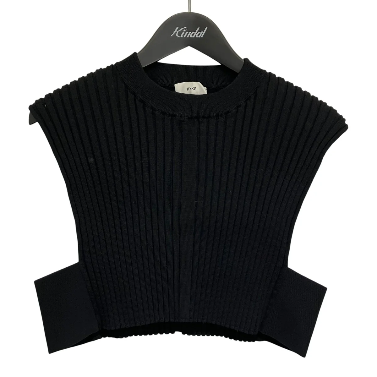 「WIDE RIBBED CROPPED VEST」クロップドニットベスト11296