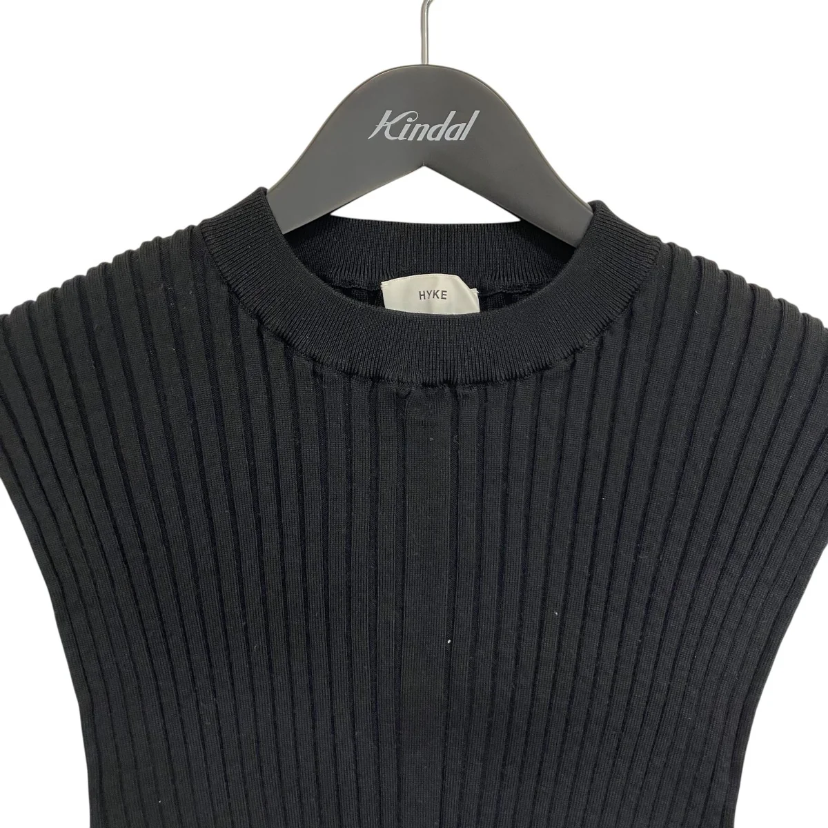 「WIDE RIBBED CROPPED VEST」クロップドニットベスト11296 - Image 3