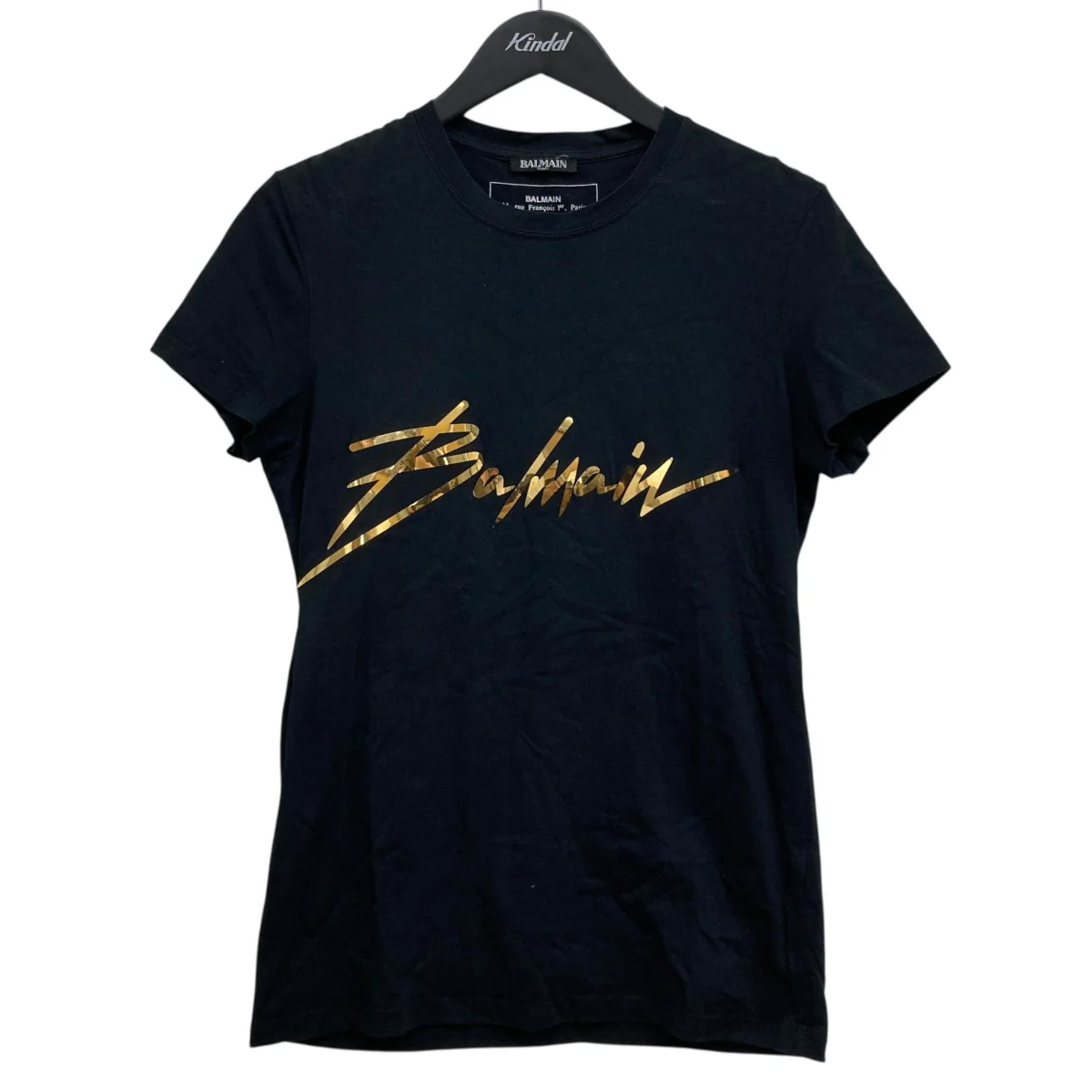 メタリックロゴTシャツ
