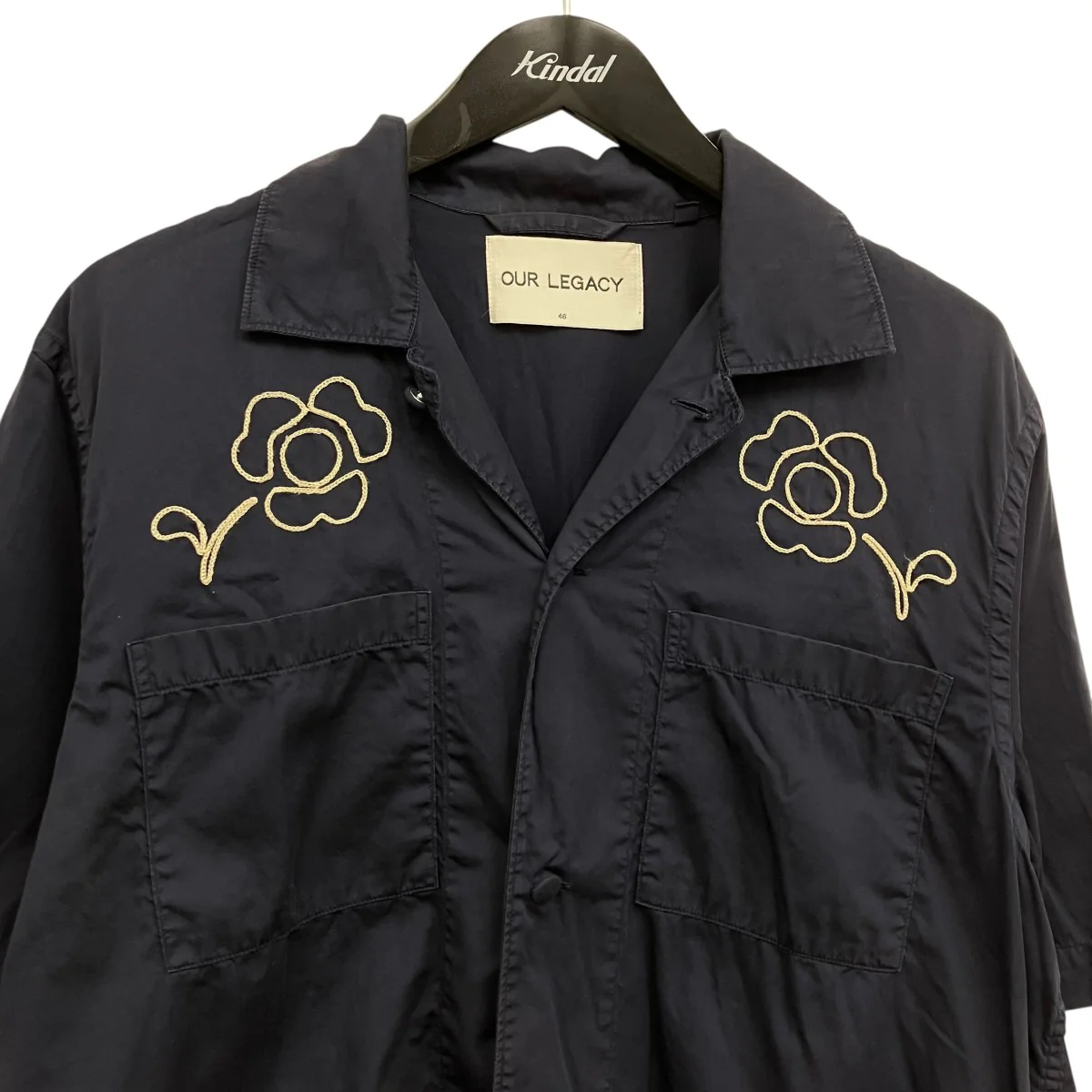SPALASH SHIRT花刺繍半袖シャツ - Image 3