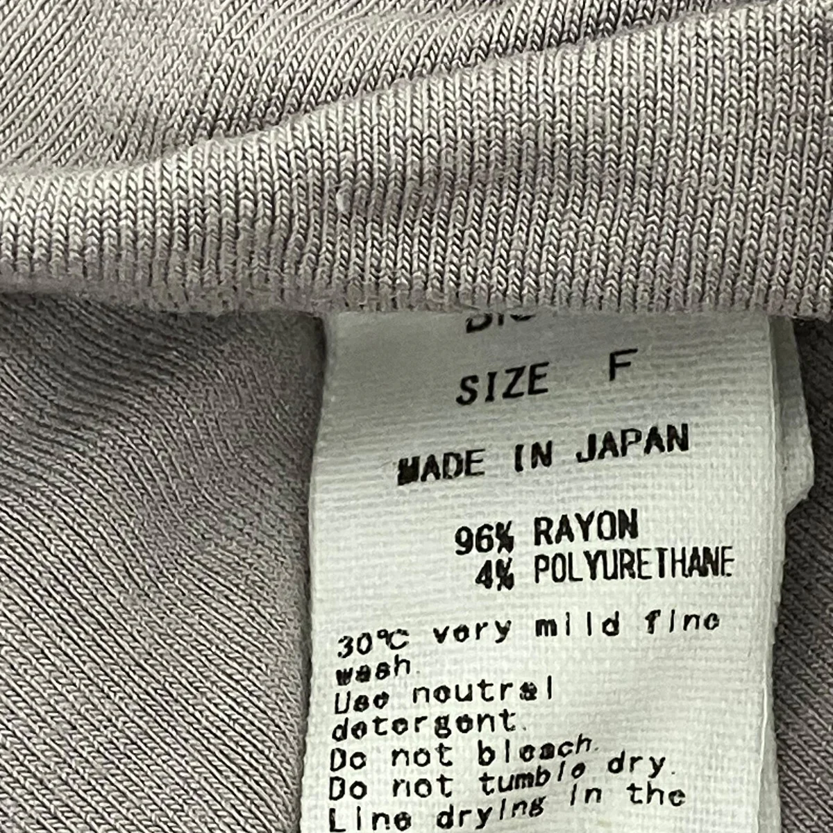 rayon bare halter neck ホルターネックカットソー - Image 4