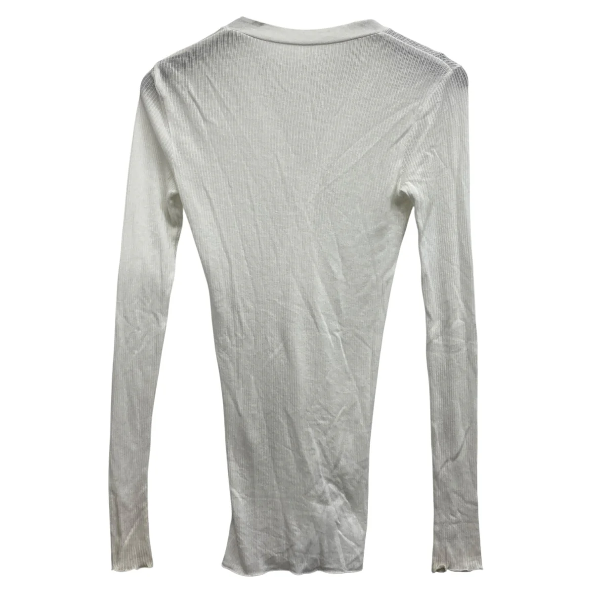 Sheer rib V cardigan - Image 2