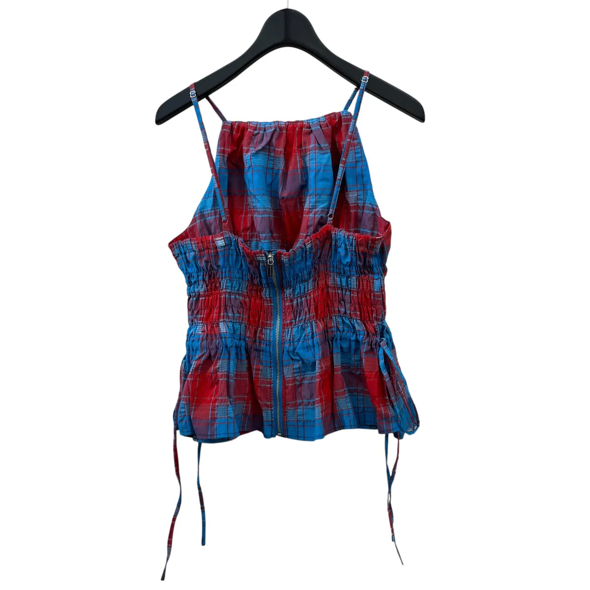 Checked Shirring Bustierチェックビスチェ21241315702 - Image 2