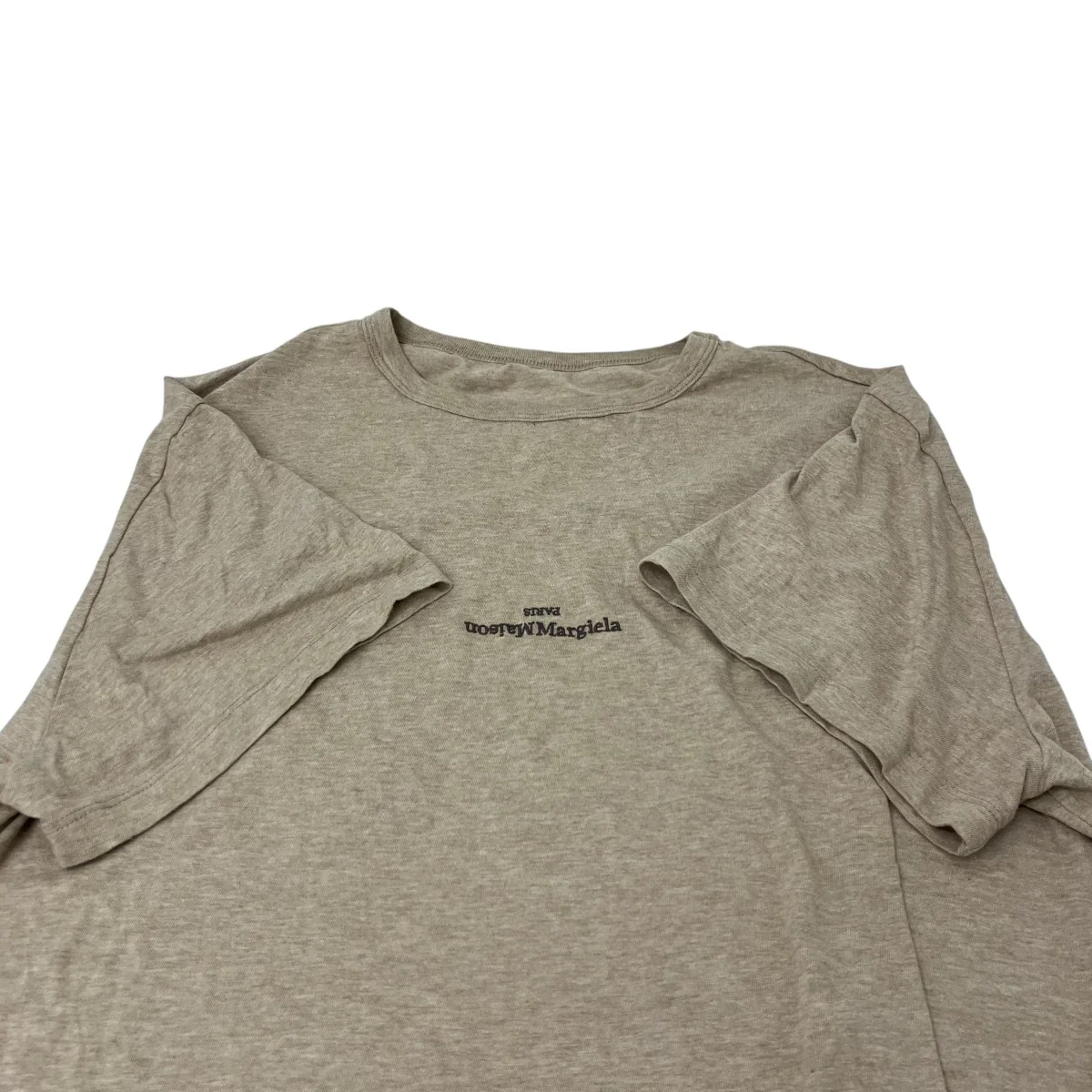 コットンジャージーメランジクルーネックTシャツ - Image 4