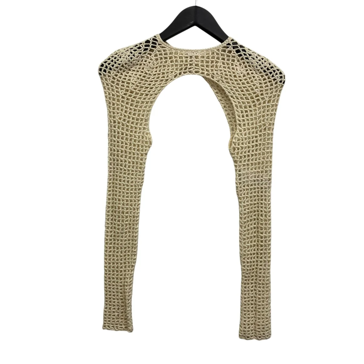 CREAM BONE KNITクロシェボレロニットスリーブ - Image 2