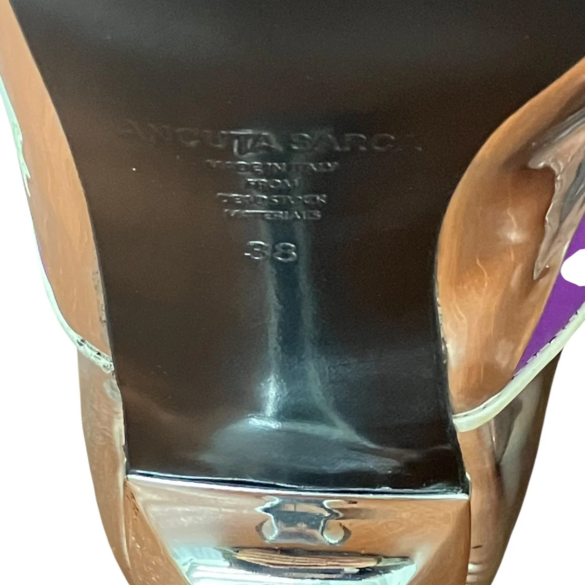 TEDDY KITTEN HEEL BOOTS SILVERブーツ - Image 7