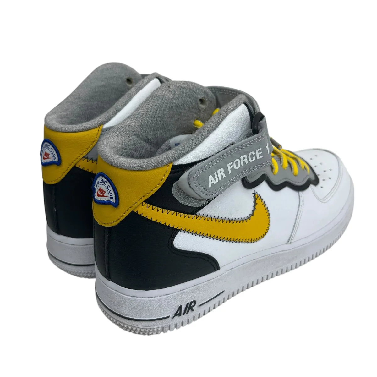 Air Force 1 Mid ’07 LV8 White Dark SulfurハイカットスニーカーDH7451-101 - Image 3