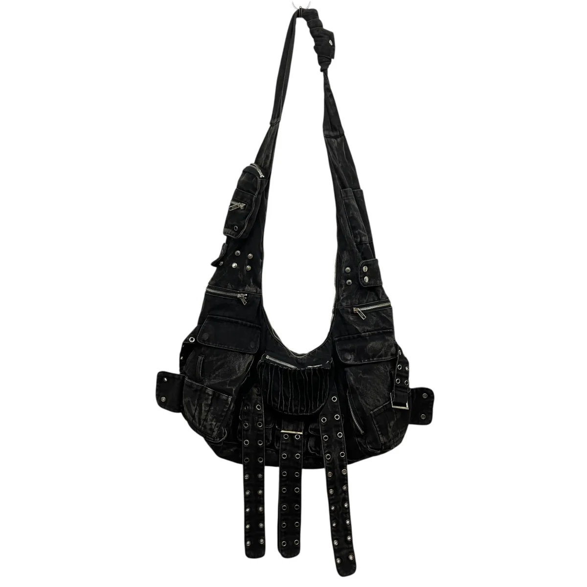 DENIM MULTIPOCKET BAGショルダーバッグ