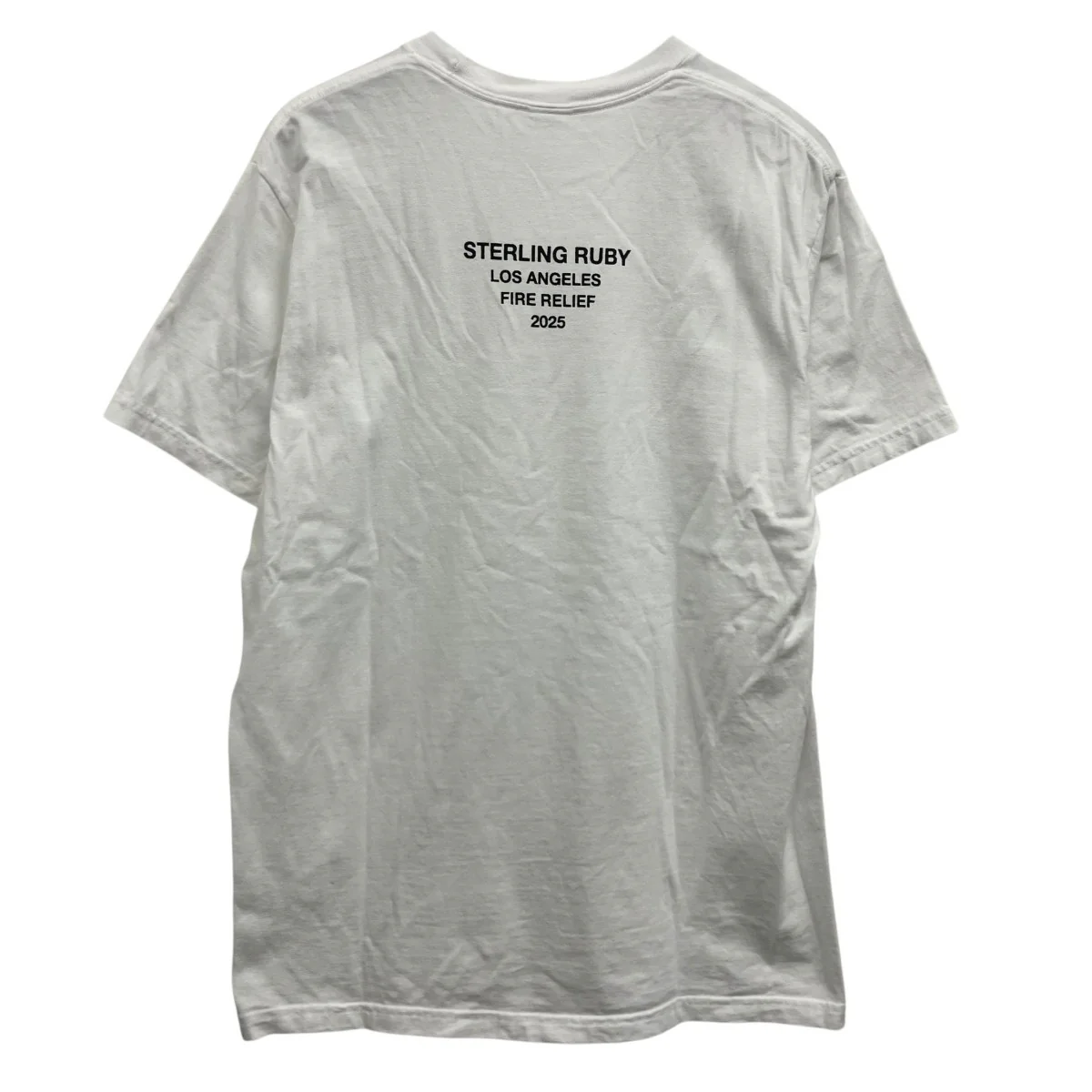 25SSFire Relief Box Logo TeeプリントTシャツ - Image 2