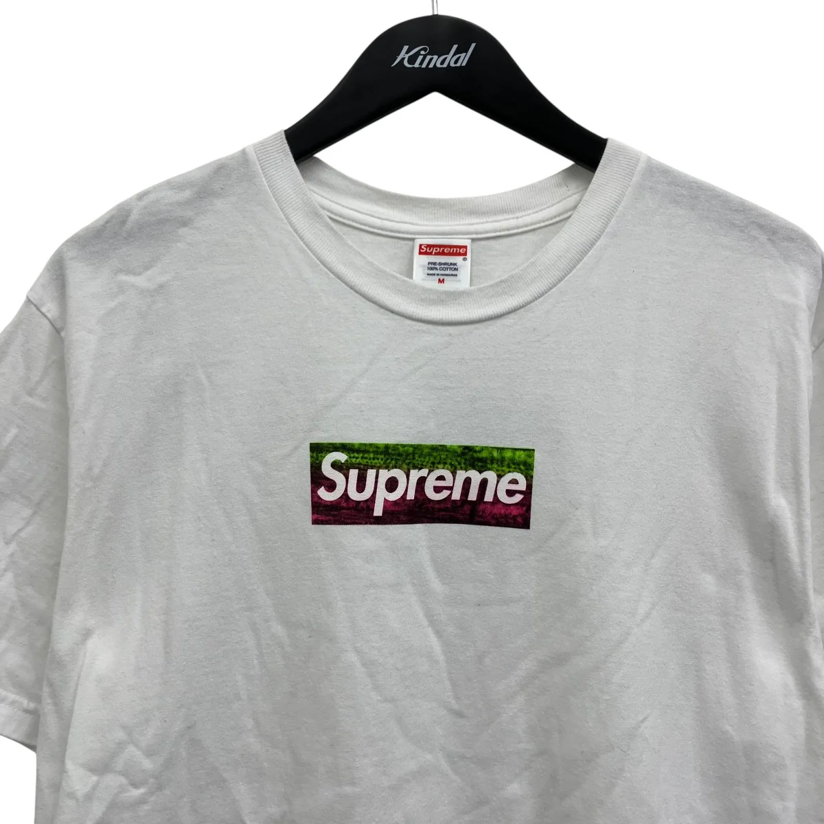 25SSFire Relief Box Logo TeeプリントTシャツ - Image 3