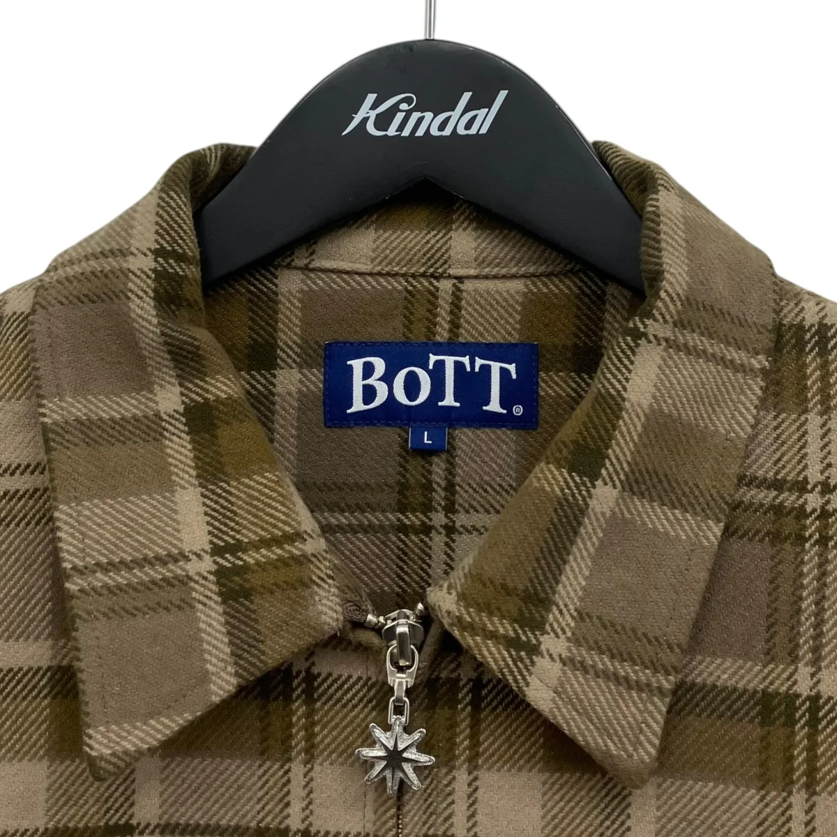 Zip-Up Flannel Shirt ジップアップシャツジャケット - Image 3
