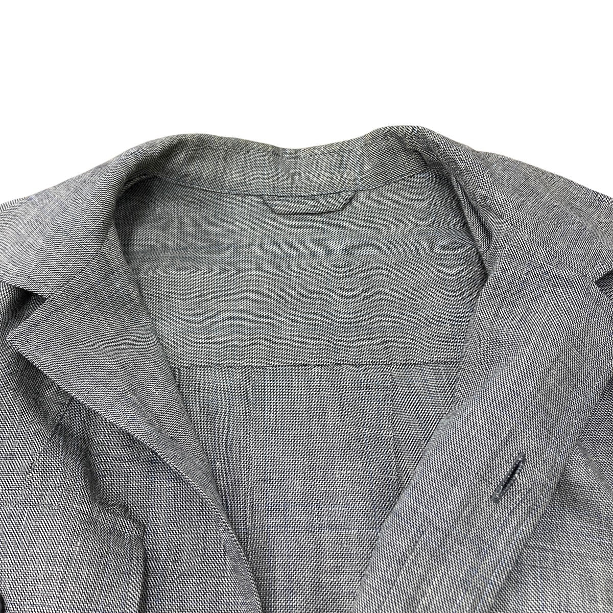 WOOL LINEN SILK SAFARI JACKET サファリシャツジャケット - Image 4